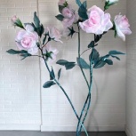 Розы кустовые из ткани премиум для интерьера, Санкт-Петербург