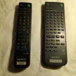 Пульты от минидисковых дек SONY, Санкт-Петербург